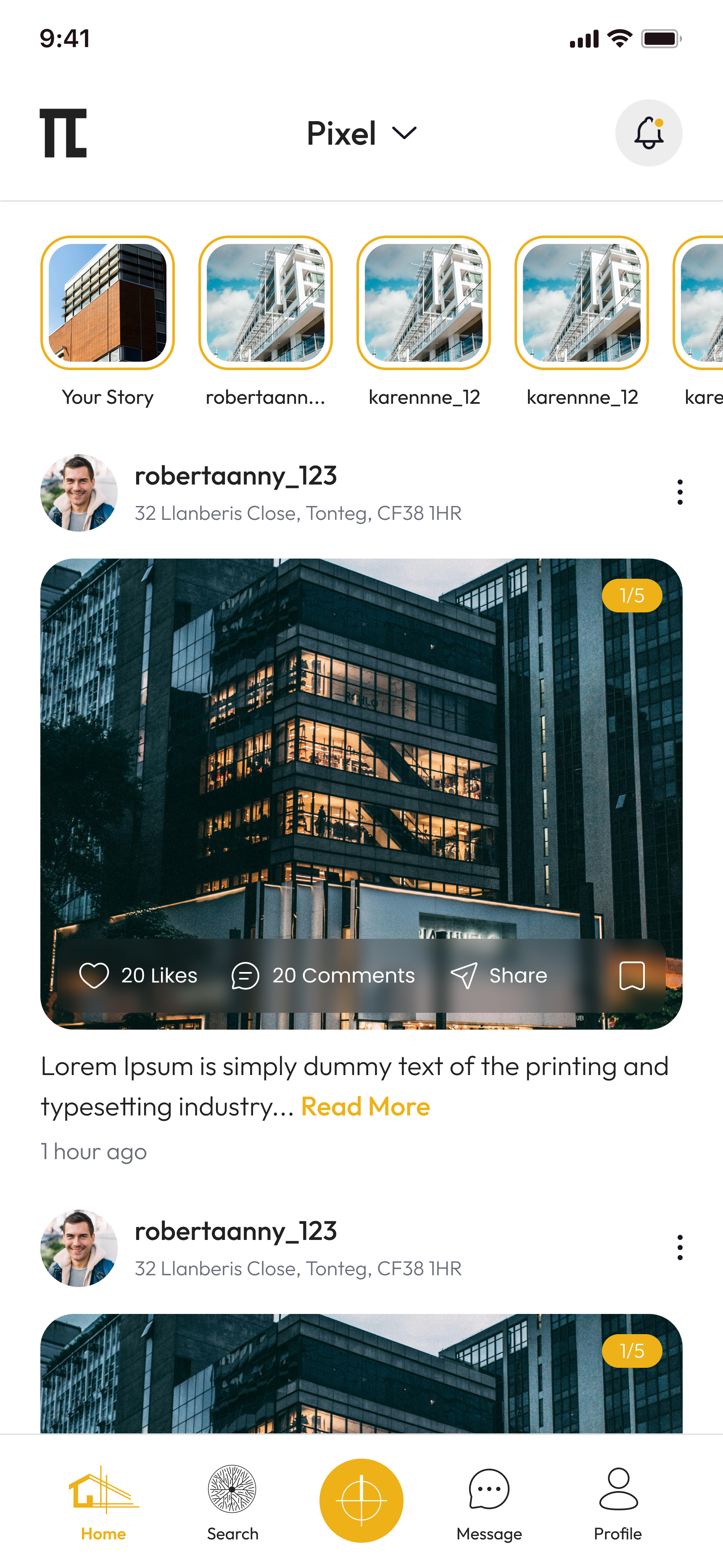 Pixel App Screenshot